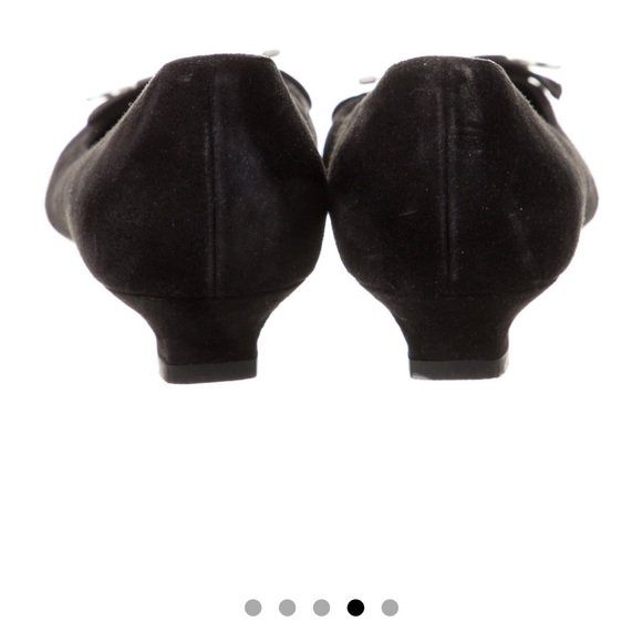 Salvatore Ferragamo black suede pumps - Picture 4 of 6